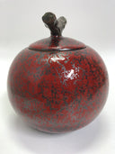 Studio Art Pottery Asian Inspired Sugar bowl