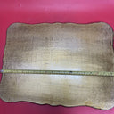 Vintage wooden tray with handles, 1960s.