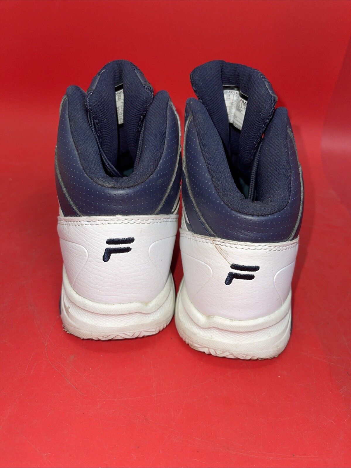 Boys Fila 3BW00140-125 Red/White/Blue Youth Running Shoes! Size 5.5