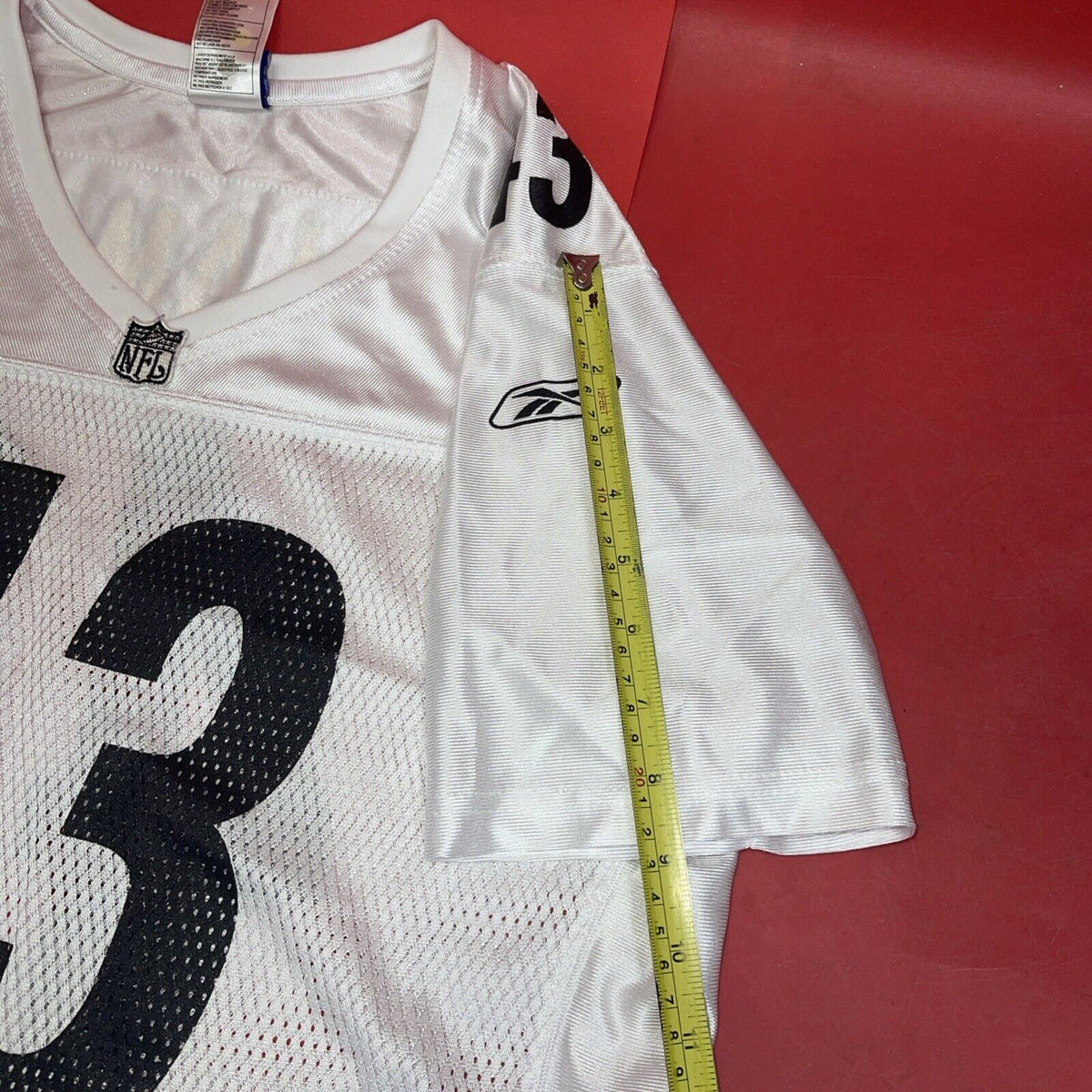 Troy Polamalu Super Bowl XLV Jersey Size L Reebok #43