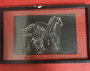 Vintage Painting of horses signed by Fitzpatrick