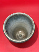 Studio Art Pottery Stoneware Vase Artist Signed Hand Thrown Vintage 6”H