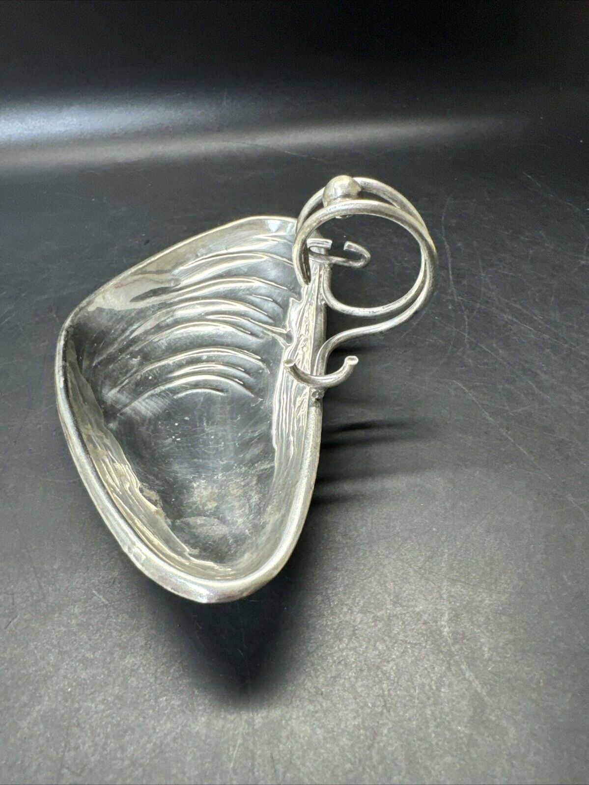 Vintage Silver Plated H&Hepns Butter Dish