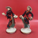 Vintage  Japanese Shell Vendor & Lobster Vendor By Barbara Baldwin