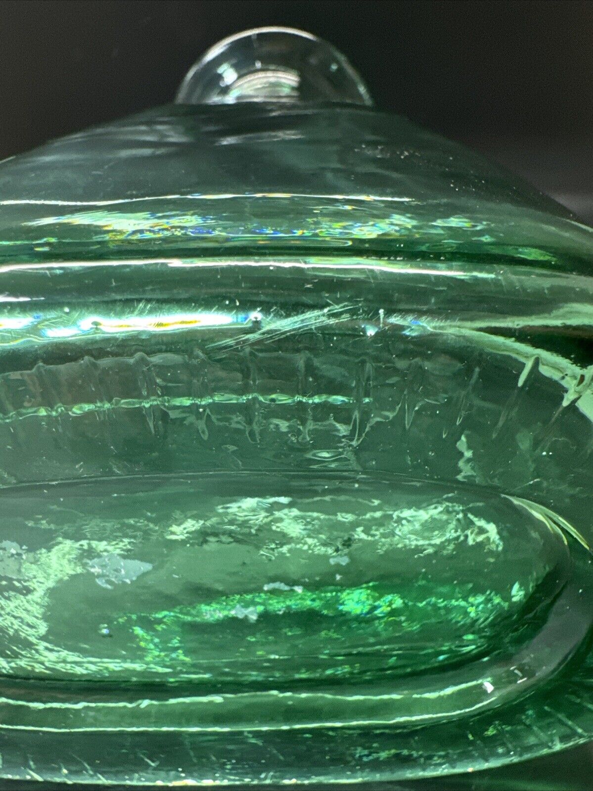 Oversized Art Glass Sculptural Vase Vessel