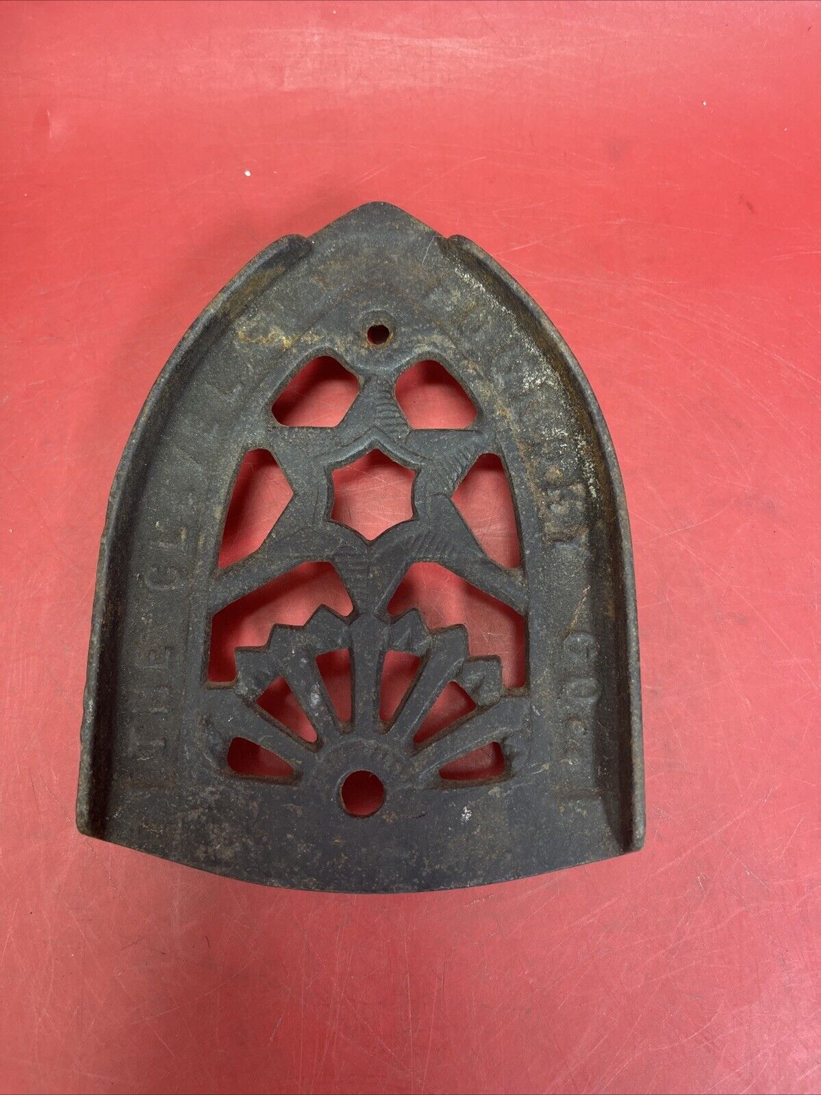 Set of 4 Vintage Cast Iron Trivets # 5