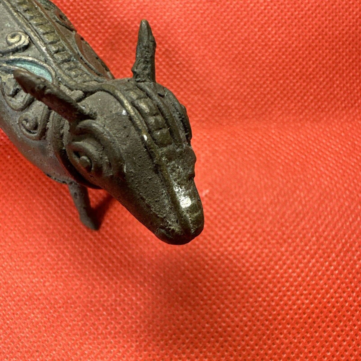 Vintage Bronze Statue Handmade