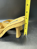 Splash Platform Chunky Wood Heel Sandals Size 8.5