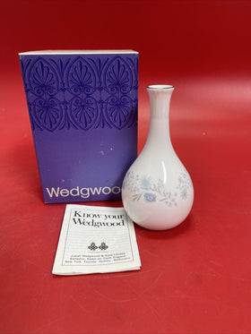 Wedgewood Clementine Vase Bone China Made in England