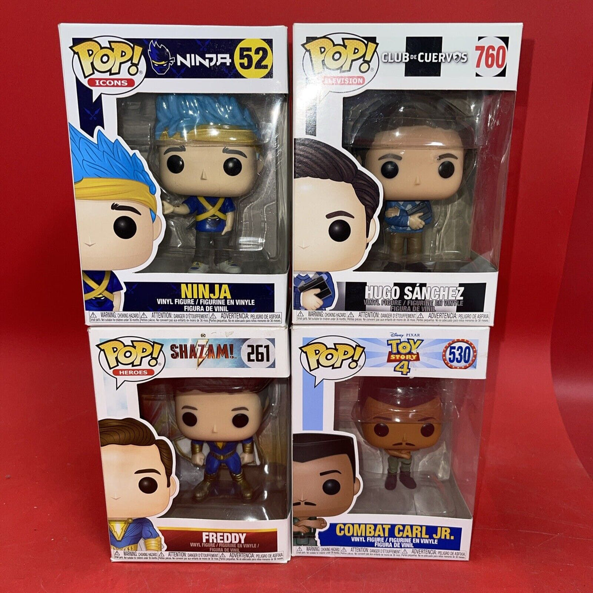 Funko Pop Mixed Lot 4 (52,261,530,760)