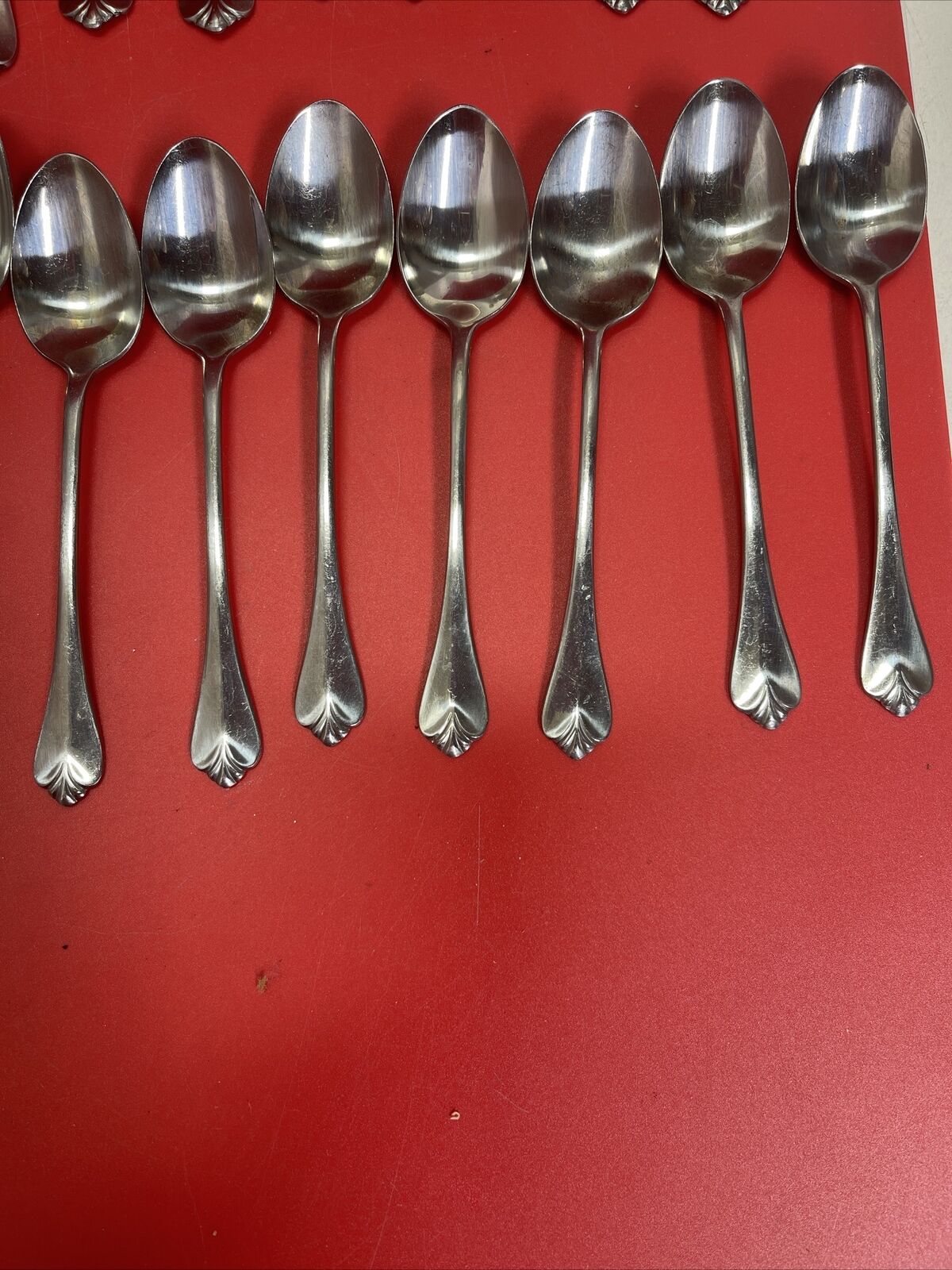 27 Pcs Dinner Forks, Salad Forks, Spoons, Knives
