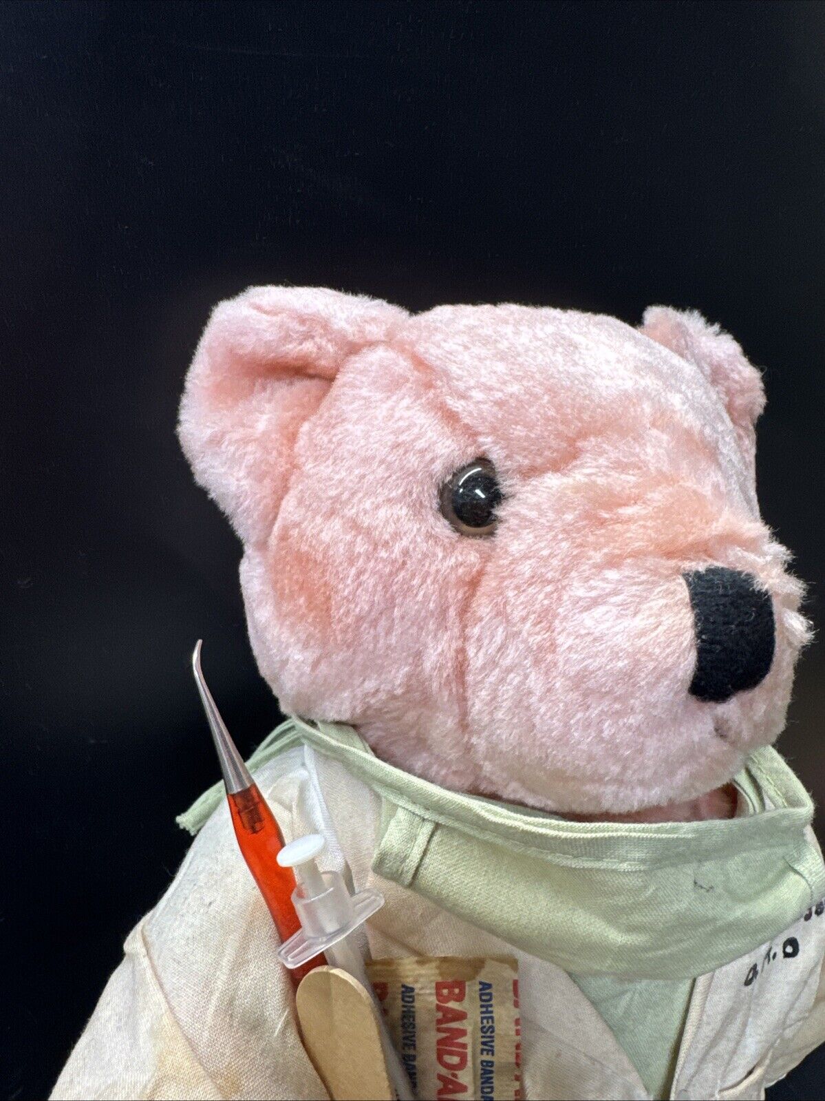 Vintage 1990s Doctor Teddy Bear 13.5”