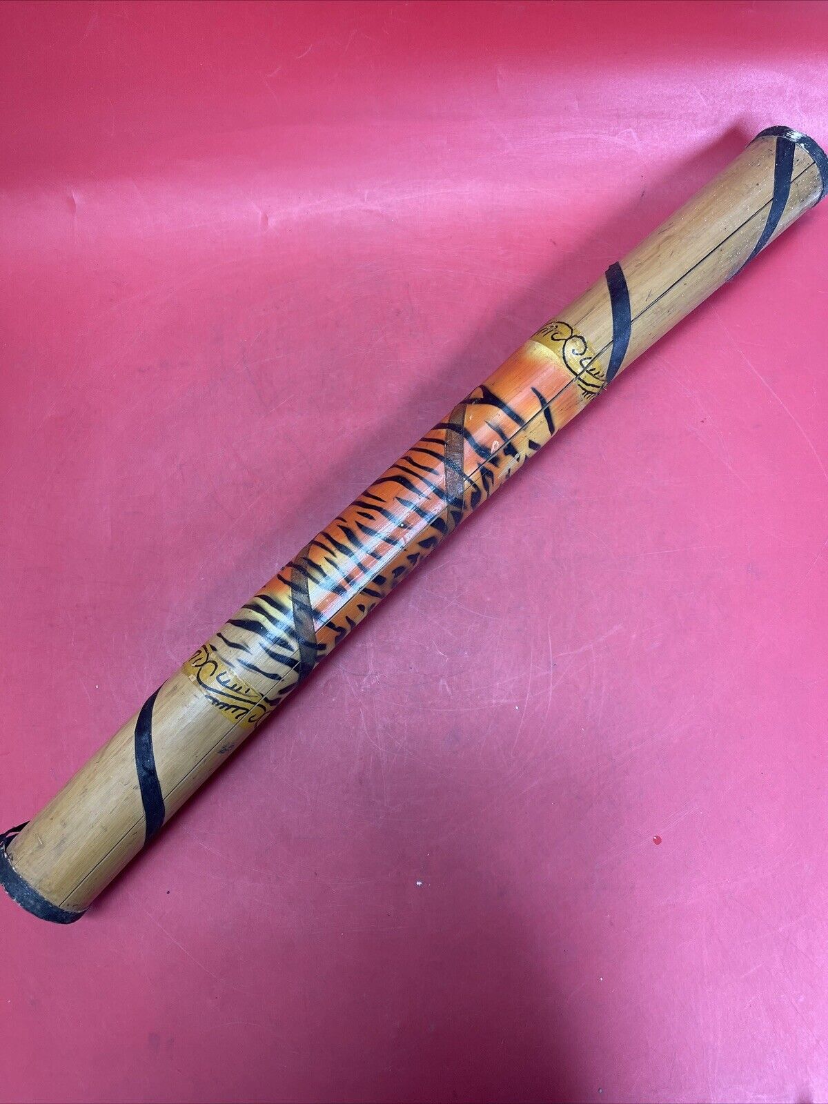 Vintage large bamboo tool 23”