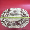 Boho Rattan Wicker Place Mats Lot 6 & 6