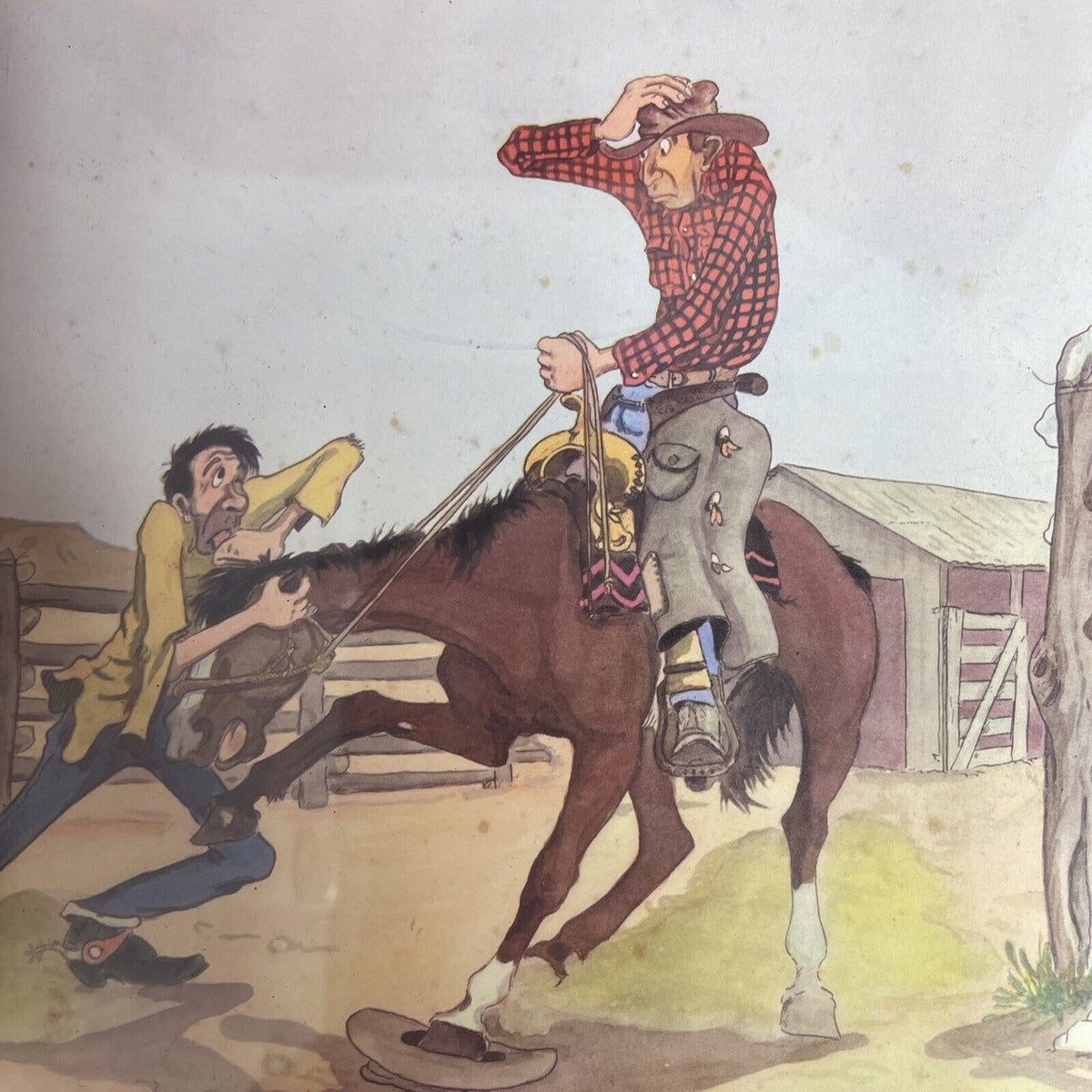 Vintage Ace Reid Wall Art