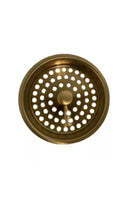 Kohler K-8803-2MB Duostrainer Basket Strainer in Brushed Modern Brass Finish