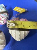 Vintage Mini Trinket Boxes In Shape Of A Heart/ Lot Of 3