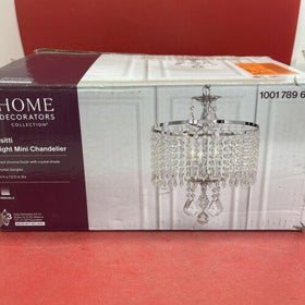 Home Decorators Collection Calisitti 3-Light Polished Chrome Mini-Chandelier