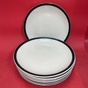 Set Of 8 Casuals by China Pearl VTG Dinner Plates 10”