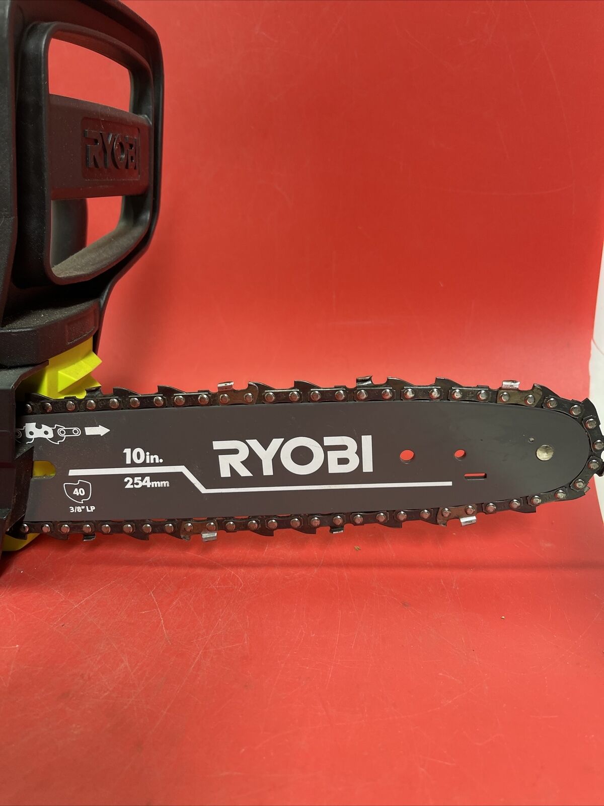 RYOBI One+ 10 in. 18-Volt Cordless Chainsaw - Battery and Charger Not Included