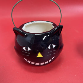 Halloween Candy Dish Cat Lot 2