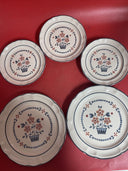 Set Of 5 Cumberland Brambleberry  Plates by Hearthside