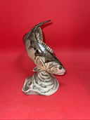 ART DECO  Porcelain PERCH FISH FIGURINE