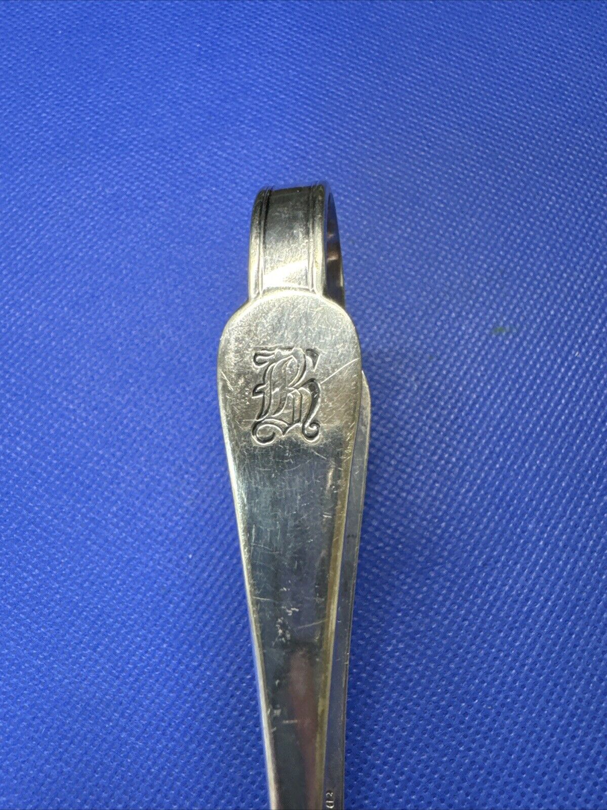 Vintage Silverplate Sugar Tongs Holmes Edwards