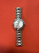 Faded Flory Silver Tone Stainless Steel Watch for Women