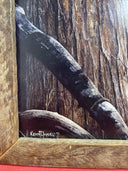 Lone Wolf framed picture art Kevin Daniel
