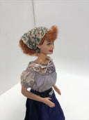 I Love Lucy Barbie Doll "Lucy's Italian Movie" Ep. 150 Grape Stomping -NO BOX 