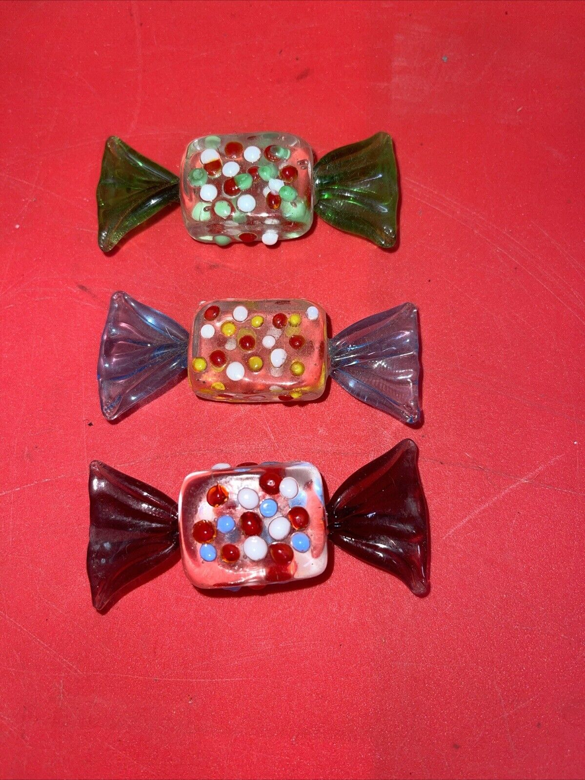 Vintage Handmade Murano Glass Candies Lot 14