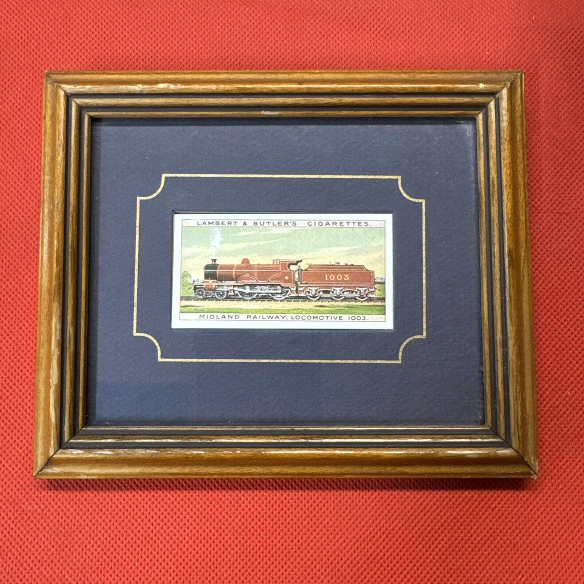Tobacco Cards: A Brief History #7 Midland/Framed With Card