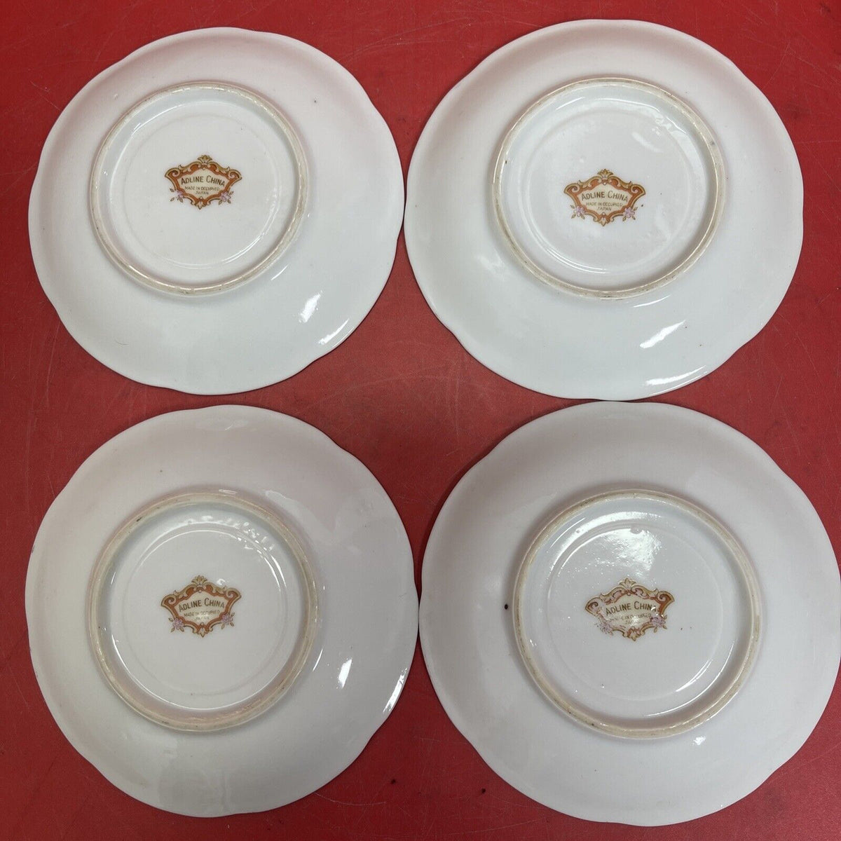 Vintage Adline China Demitasse Tea Cup and Saucer Made in Occupied Japan 3 &4