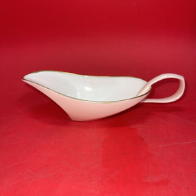 LENOX SAUCE AND OBLONG DISH, LIGHT PINK