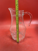Vintage Lady Victoria Fine Crystal Stemware Water Pitcher 9"France