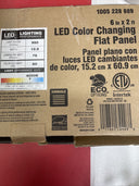 Commercial Electric White 6 in. X 2 Ft. 12.5W Dimmable Integrated LED 950 Lumens