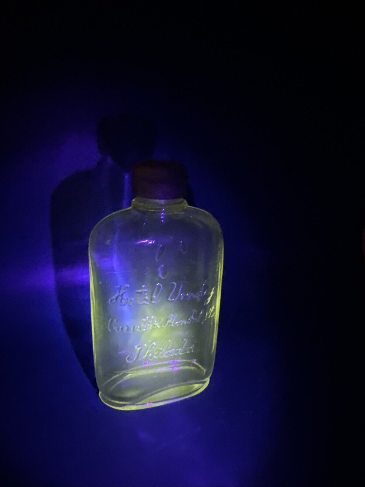 Vintage Hotel Vending Philaga Bottle