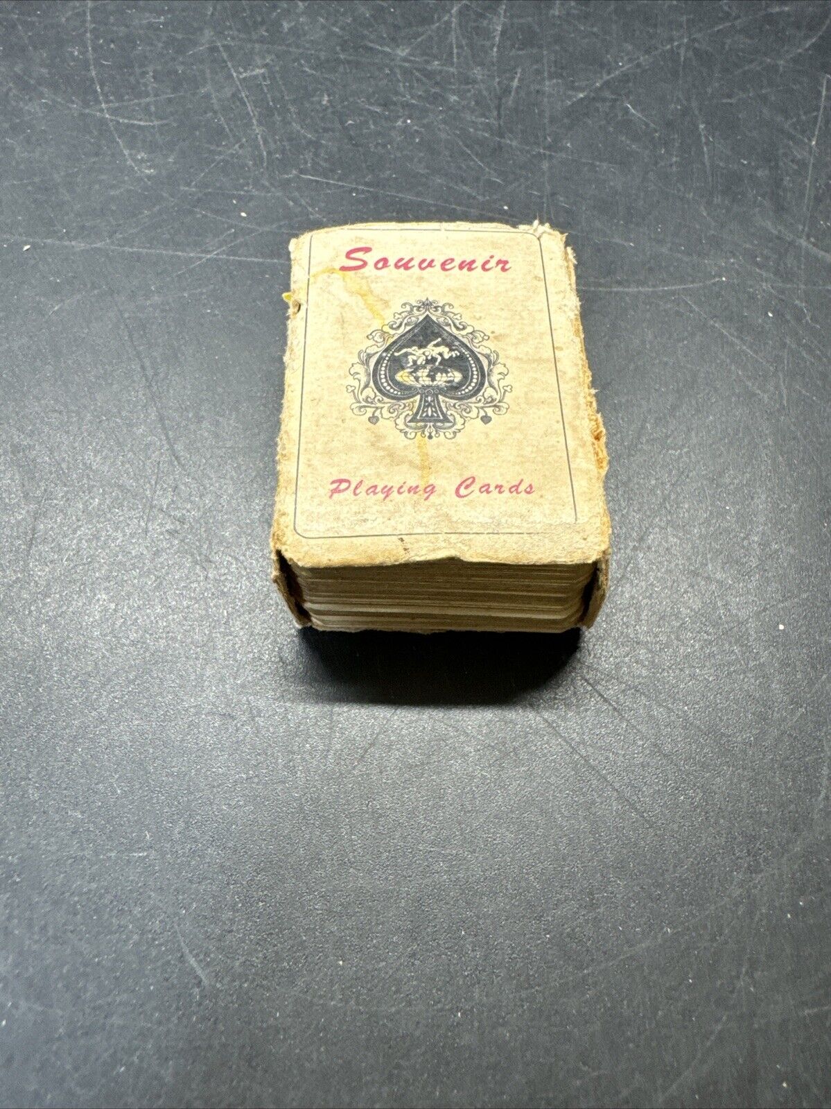 VTG Miniature Playing Cards/ Lot Of 2
