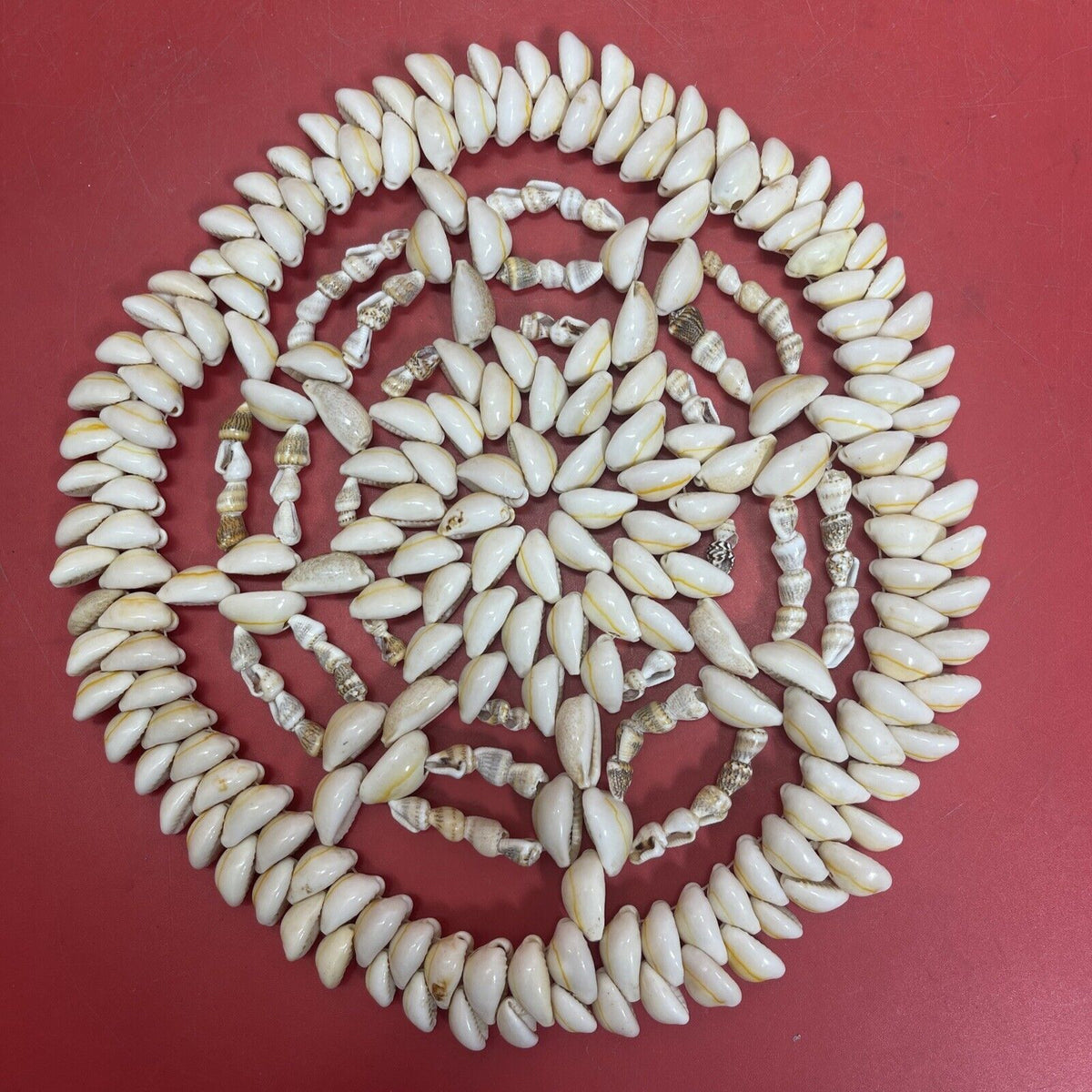 Set Of 3 Vintage 9" Seashell Sea Shell Trivets Coastal Beach Ocean Nautical Boho