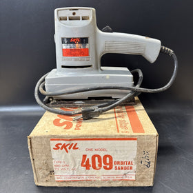 SKIL Vintage Orbital Sander Model 409 Type 3 4000 Opm 115 Volt