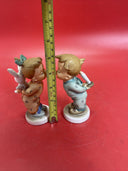 Vintage Lego figures “Kissing Girl with Bunny” and “Boy with Candle”, Japan