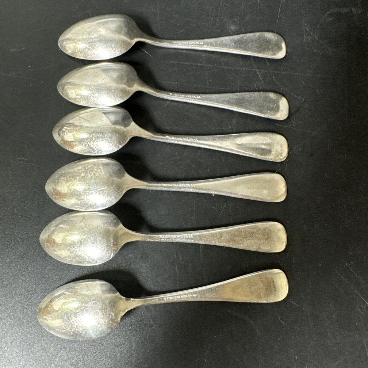 W.F. Rogers MFG.Co. A1 6” Spoons/ Set Of 6