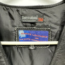 Vance Leather Vest Black Size 44 With Patches On Back Harley Davidson