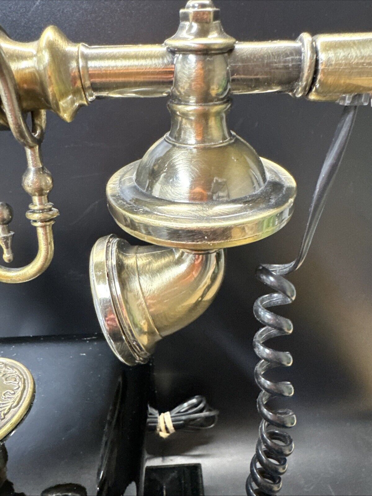 Guangzhou Zhiyin Industries Wood Retro Telephone Brass Push T918-A , 2004