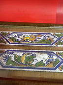 Antique Islamic Tile Zandleh Dynasty 1852 Circa