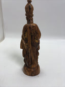 Chinese Exquisite Hand-carved Guanyin Carving Boxwood statue