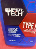 Super Tech Type F Automatic Transmission Fluid, 1 Quart Free Ship USA