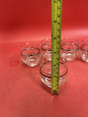 Vintage Cocktail Glasses Set 5