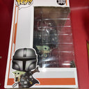 Funko Pop! Vinyl Jumbo 10 in: Star Wars - The Mandalorian Chrome Damage Box